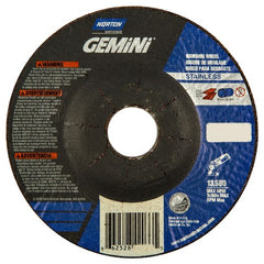 ‎4-1/2″ × 1/4″ × 7/8″ Gemini Non-Woven Depressed Center Wheel Type 27 30 Grit - Americas Tooling