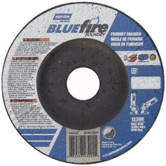 ‎4-1/2″ × 1/4″ × 7/8″ BlueFire Non-Woven Depressed Center Wheel Type 27 - Americas Tooling