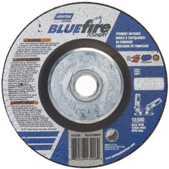 ‎4-1/2″ × 1/8″ × 5/8″ BlueFire Non-Woven Depressed Center Wheel Type 27 - Americas Tooling