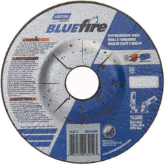 ‎4-1/2 × 1/8 × 7/8″ BlueFire Grinding Wheel ZA 30 U Type 27 - Americas Tooling