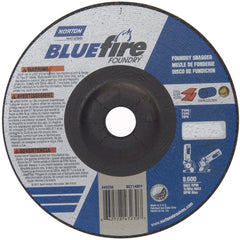 7″ × 1/4″ × 7/8″ BlueFire Non-Woven Depressed Center Wheel Type 27 Zirconia Alumina / Aluminum Oxide - Americas Tooling