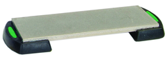 6 x 2 x 1/4" - 600 Grit - Green Stackable Diamond Benchstone - Americas Tooling
