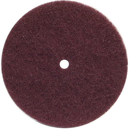 6 × 1/2″ Bear-Tex High Strength Non-Woven Arbor Hole Disc Aluminum Oxide Very Fine Grit - Americas Tooling