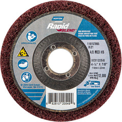 ‎4-1/2″ × 7/8″ Rapid Prep Depressed Center Finishing Wheel 150-180 Grit Aluminum Oxide - Americas Tooling