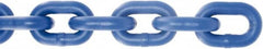 Value Collection - #1/0 Welded Straight Link Coil Chain - 440 Lb Capacity, Plastic Powder Coated Finish - Americas Tooling