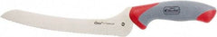 Clauss - 9" Long Blade, Titanium Bonded Stainless Steel, Serrated, Offset Serrated Knife - 17" OAL - Americas Tooling