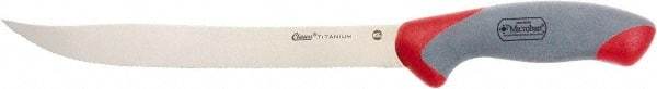 Clauss - 9" Long Blade, Titanium Bonded Stainless Steel, Serrated, Serrated Knife - 17" OAL - Americas Tooling