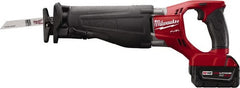 Milwaukee Tool - 18V 0-3000 SFM Cordless Reciprocating Saw - Exact Industrial Supply