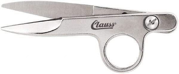 Clauss - 1" Length of Cut, Straight Pattern Thread Snip - 4-1/2" OAL - Americas Tooling