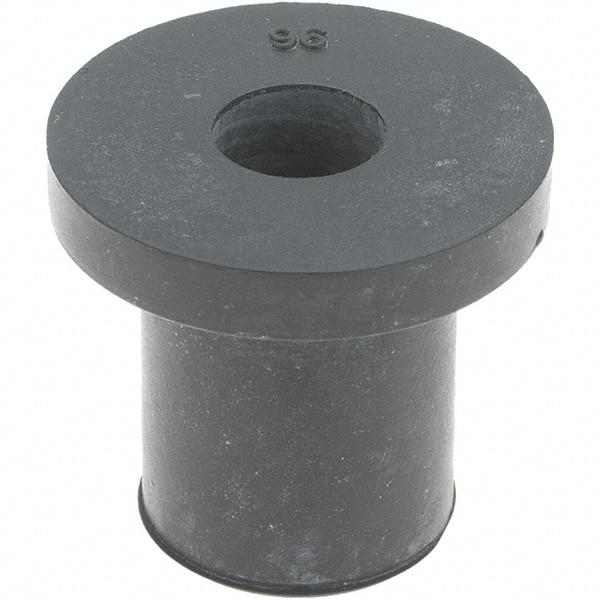 Value Collection - 3/8-16, 1-1/4" Diam Flange, Rubber Insulated Rivet Nut - Neoprene, 7/8" Long - Americas Tooling