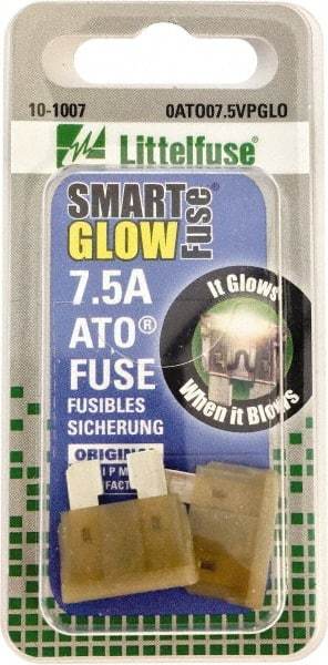 Value Collection - 7.5 Amp, Automotive Fuse - Brown, Littlefuse ATO07 - Americas Tooling