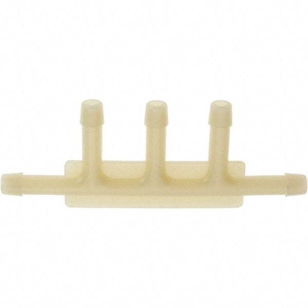 Value Collection - Nylon Five-Way Automotive Vacuum Connector - 3/16 x 3/16 x 3/16 x 3/16 x 3/16" Fitting - Americas Tooling