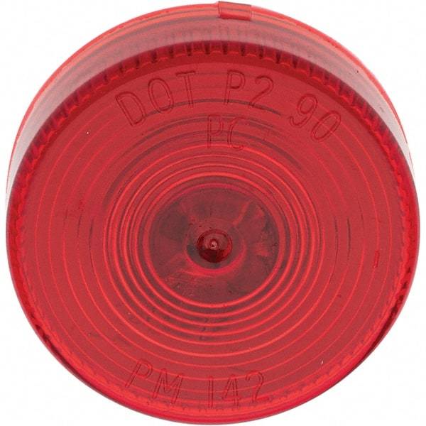 Value Collection - 2-1/2" Long, Clearance Side Marker Light Kit - Red - Americas Tooling