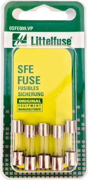 Value Collection - 32V AC/DC, 4 Amp, Fast-Acting Miniature Glass/Ceramic Fuse - 5/8" OAL, 1/4" Diam - Americas Tooling