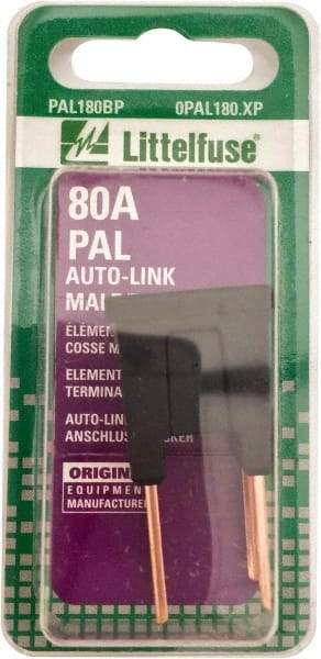 Value Collection - 80 Amp, Automotive Fuse - Black, Littlefuse PAL180 - Americas Tooling