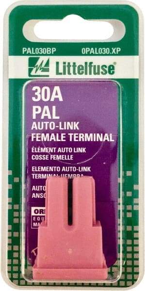 Value Collection - 30 Amp, Automotive Fuse - Pink, Littlefuse PAL030 - Americas Tooling