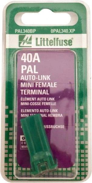 Value Collection - 40 Amp, Automotive Fuse - Green, Littlefuse PAL340 - Americas Tooling