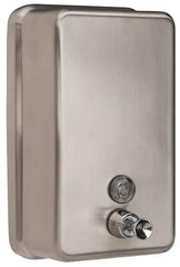 PRO-SOURCE - 40 oz Liquid Hand Soap Dispenser - Stainless Steel, Hanging, Chrome - Americas Tooling