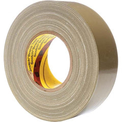 3M - 54.8m x 48mm x 11.7 mil Olive Green Polyethylene Cloth Duct Tape - Americas Tooling