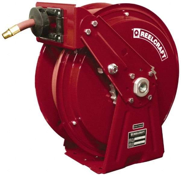 Reelcraft - 50' Spring Retractable Hose Reel - 4,800 psi, Hose Included - Americas Tooling