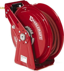 Reelcraft - 50' Spring Retractable Hose Reel - 300 psi, Hose Included - Americas Tooling