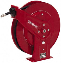 Reelcraft - 50' Spring Retractable Hose Reel - 4,800 psi, Hose Included - Americas Tooling