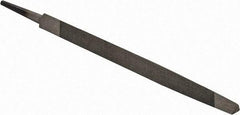 Value Collection - 6" Long, Taper American-Pattern File - Single Cut, 0.31" Overall Thickness, Tang - Americas Tooling