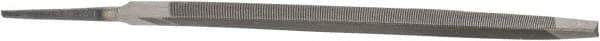 Value Collection - 6.44" Long, Taper American-Pattern File - Single Cut, 1/4" Overall Thickness, Tang - Americas Tooling