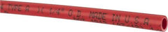 Eaton - 0.17" ID x 1/4" OD, 0.04" Wall Thickness, Cut to Length (1000' Standard Length) Thermoplastic Tube - Red, 1200 Max psi - Americas Tooling