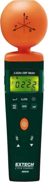 Extech - 3-1/2 Ghz Max, LCD Display, RF and EMF Meter - 9V Power Supply - Americas Tooling