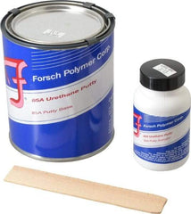 Forsch Polymer Corp - 4 Lb Kit Amber Urethane Putty - 45 min Tack Free Dry Time, 48 hr Full Cure Time, Series URS 5885 - Americas Tooling