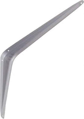 National Mfg. - 100 Lb Capacity, Gray Shelf Brackets - 12" Long x 14" High x 1.9" Wide - Americas Tooling