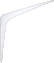 National Mfg. - 100 Lb Capacity, White Shelf Brackets - 12" Long x 14" High x 1.9" Wide - Americas Tooling