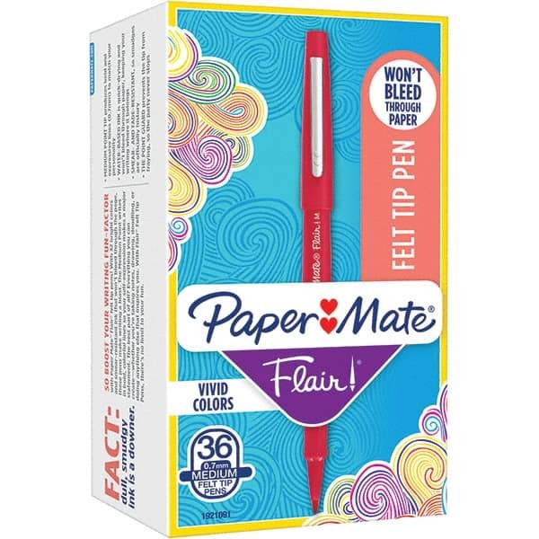 Paper Mate - Pens & Pencils Type: Porous Point Pen Color: Red - Americas Tooling