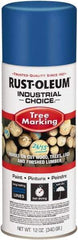 Rust-Oleum - 12 fl oz Blue Marking Paint - 300' Coverage, Modified Alkyd Formula, >500 gL VOC - Americas Tooling