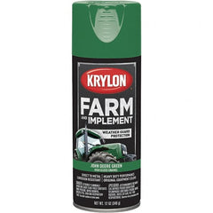 Krylon - Green (John Deere), 12 oz Net Fill, Gloss, Farm & Equipment Spray Paint - 12 oz Container, Use on Equipment - Americas Tooling