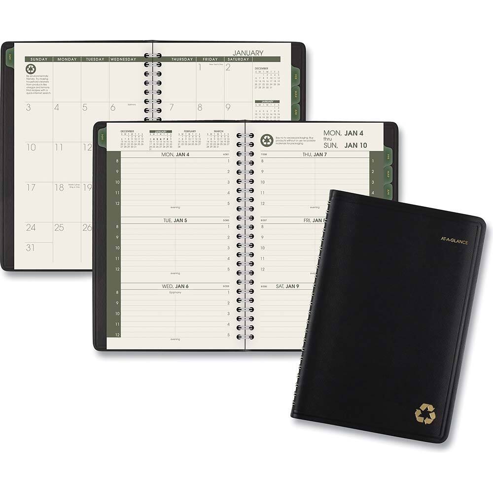 AT-A-GLANCE - Note Pads, Writing Pads & Notebooks Writing Pads & Notebook Type: Appointment Book Size: 8-1/2 X 5-1/2 - Americas Tooling