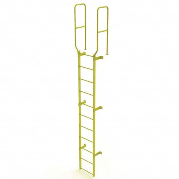 TRI-ARC - Rolling & Wall Mounted Ladders & Platforms Type: Fixed Ladder Style: Safety Cage - Americas Tooling