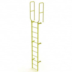 TRI-ARC - Rolling & Wall Mounted Ladders & Platforms Type: Fixed Ladder Style: Safety Cage - Americas Tooling