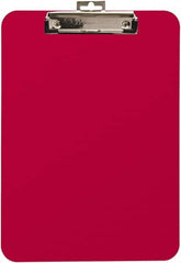 Baum/Gartens - 13-1/4 Inch Long x 9-1/4 Inch Wide, Clip Board - Red - Americas Tooling