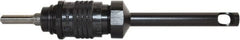 Zephyr Tool Group - 1/4" Cutter Capacity, 10-32 Steel Adjustable Stop Countersink Cage - Americas Tooling