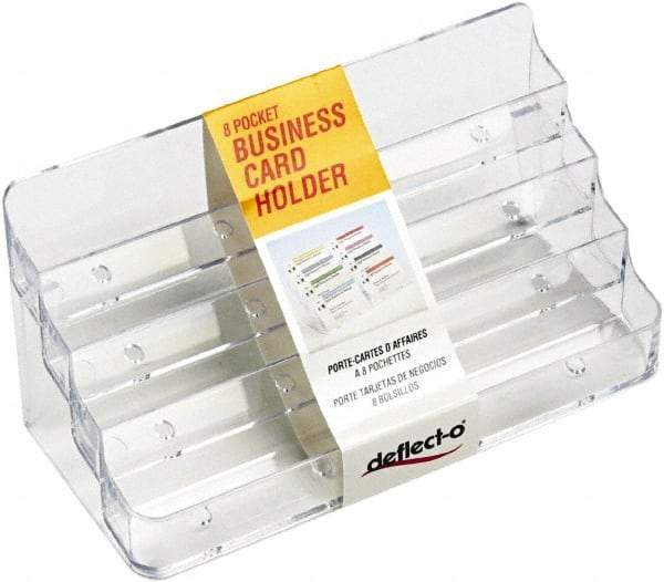 Deflect-o - Clear Business Card Holder - Plastic - Americas Tooling