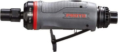 Proto - 1/4" Collet, Straight Handle, Straight Air Die Grinder - 30,000 RPM, Rear Exhaust, 2.7 CFM, 0.3 hp, 90 psi, 1/4" Inlet - Americas Tooling