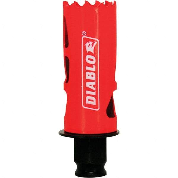 Freud - 1-1/8" Diam, 2-3/8" Cutting Depth, Hole Saw - Bi-Metal Saw, Toothed Edge - Americas Tooling