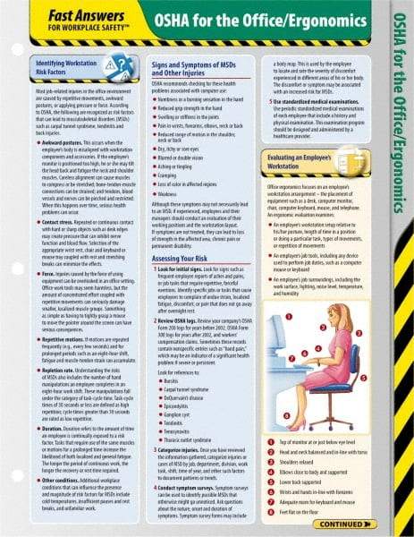 ComplyRight - Regulatory Compliance Hazmat, Spill Control & Right to Know Training Kit - English, 11" Wide x 17" High - Americas Tooling