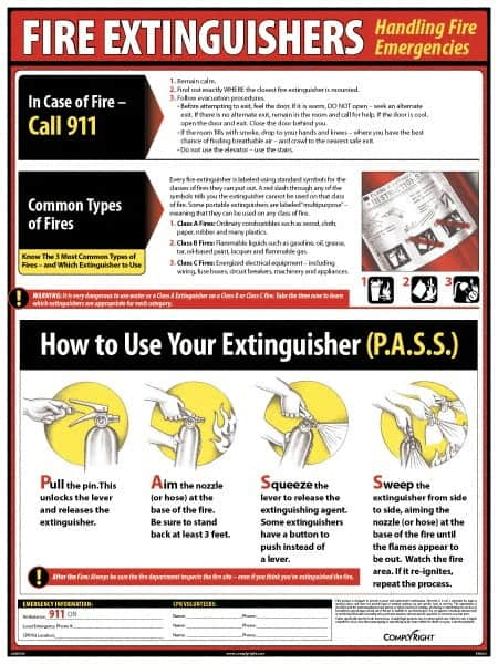 ComplyRight - Regulatory Compliance General Safety & Accident Prevention Training Kit - English, 18" Wide x 24" High - Americas Tooling