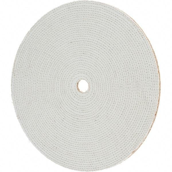 Value Collection - 16" Diam x 1/4" Thick Unmounted Buffing Wheel - 20 Ply, Polishing, 1-1/4" Arbor Hole, Hard Density - Americas Tooling