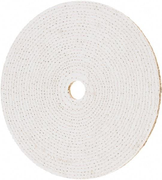 Value Collection - 12" Diam x 1/4" Thick Unmounted Buffing Wheel - 20 Ply, Polishing, 1-1/4" Arbor Hole, Hard Density - Americas Tooling