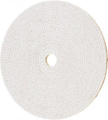 Value Collection - 12" Diam x 1/4" Thick Unmounted Buffing Wheel - 20 Ply, Polishing, 1-1/4" Arbor Hole, Hard Density - Americas Tooling