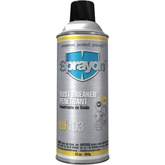 Sprayon - 14 oz Rust Solvent/Penetrant - Comes in Can - Americas Tooling